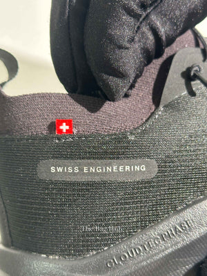 Loewe Black On Cloudtilt Stretch Recycled-Knit Sneakers Size 41