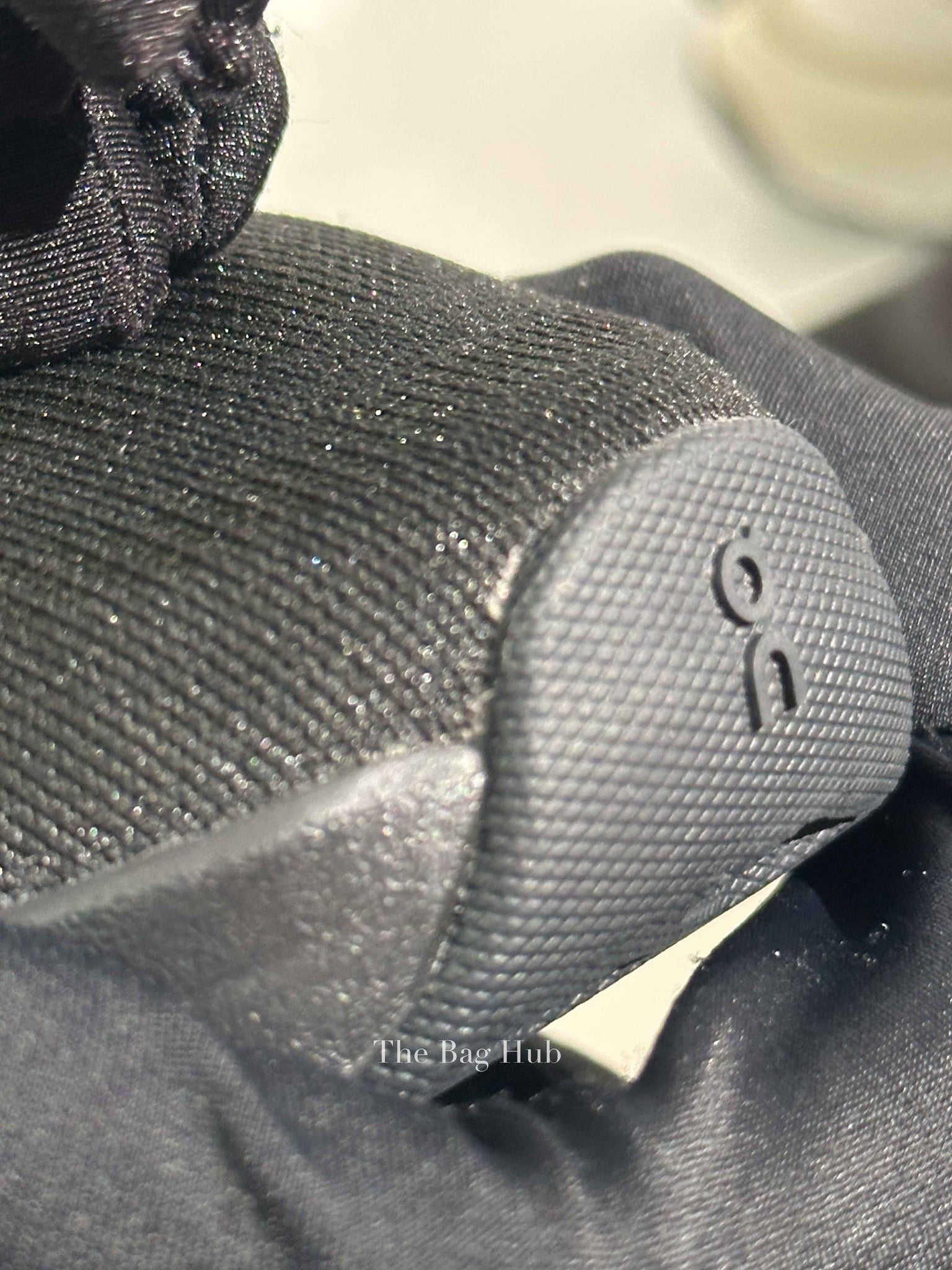 Loewe Black On Cloudtilt Stretch Recycled-Knit Sneakers Size 41