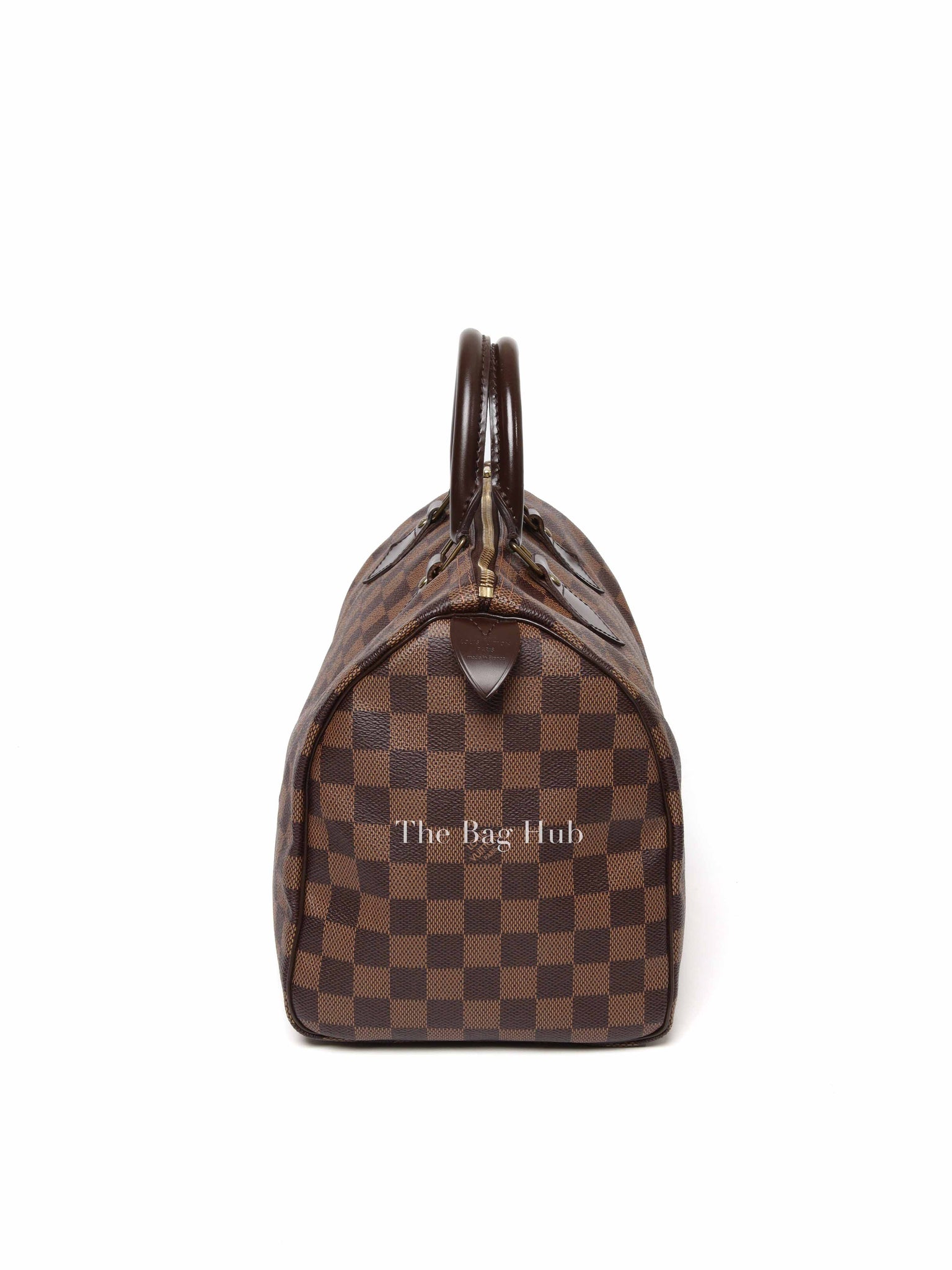 Louis Vuitton Brown Canvas Damier Ebene Speedy 30 Bag