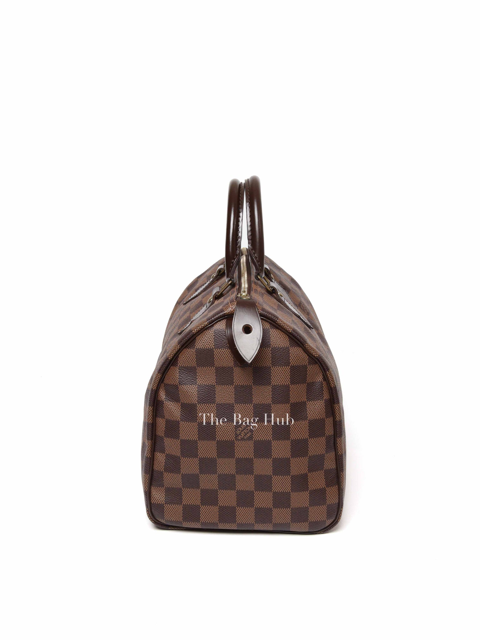 Louis Vuitton Brown Canvas Damier Ebene Speedy 30 Bag