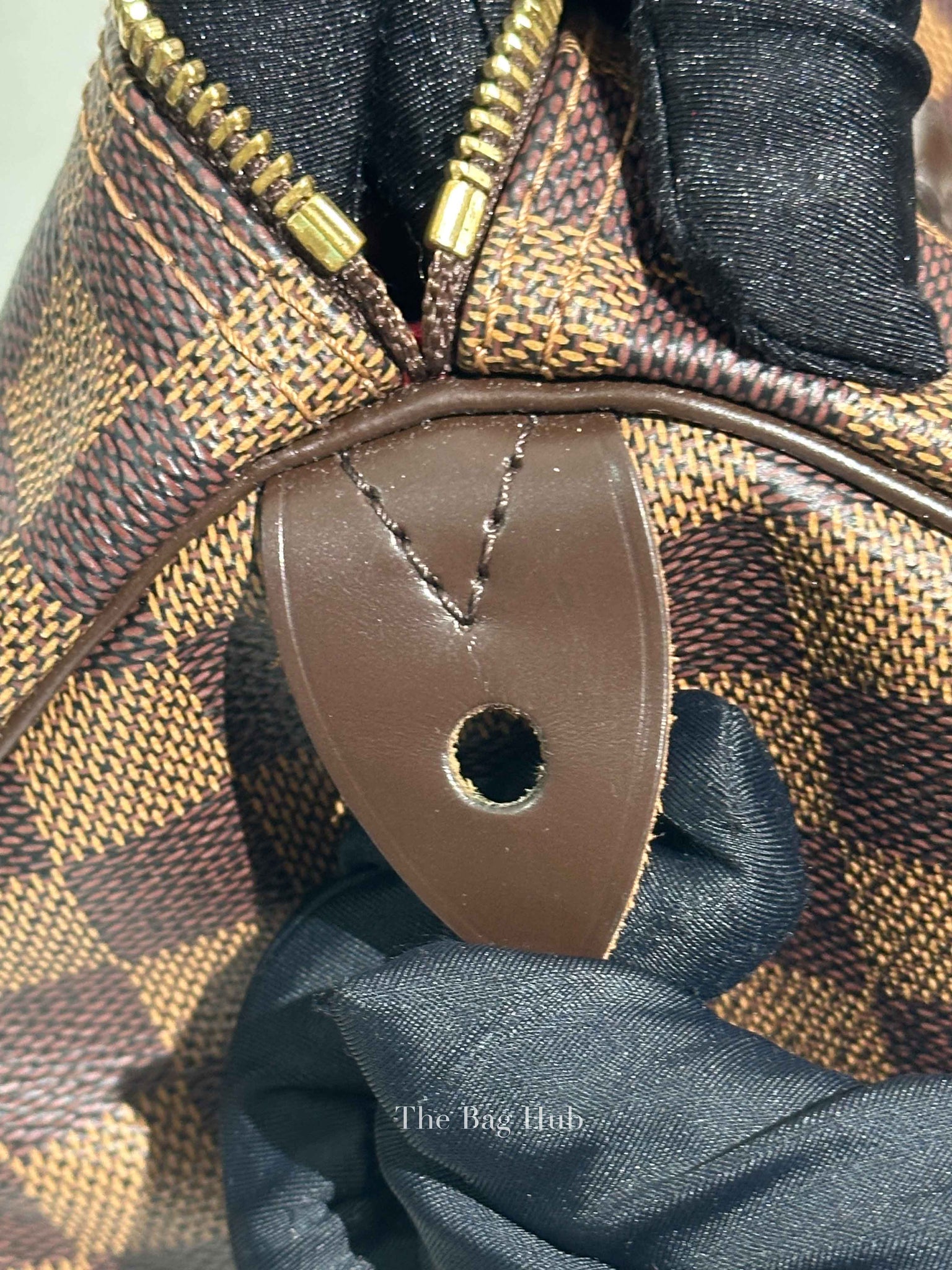 Louis Vuitton Brown Canvas Damier Ebene Speedy 30 Bag