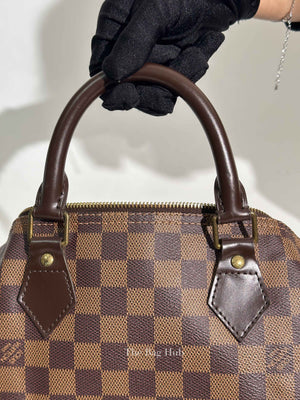 Louis Vuitton Brown Canvas Damier Ebene Speedy 30 Bag