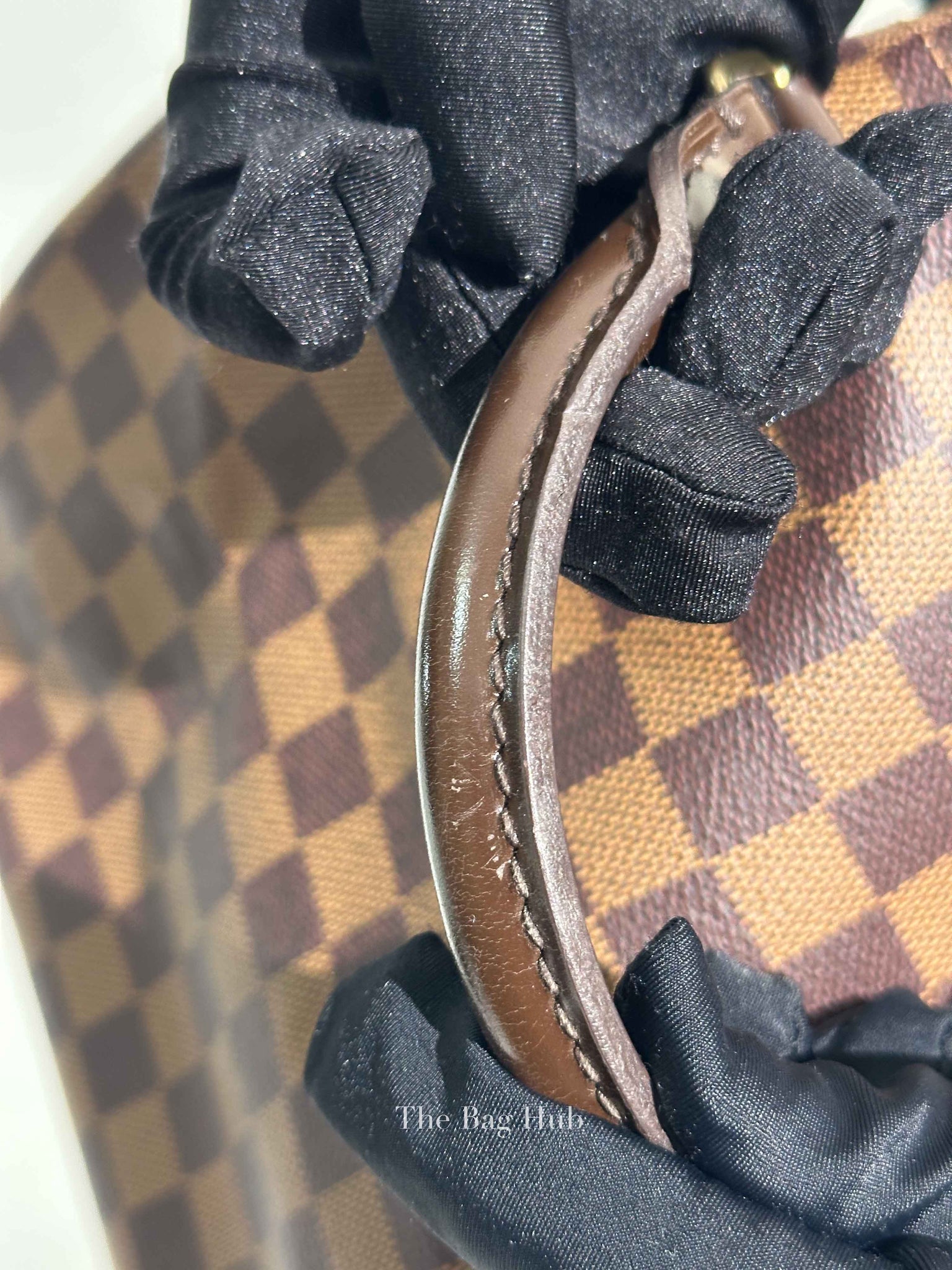 Louis Vuitton Brown Canvas Damier Ebene Speedy 30 Bag