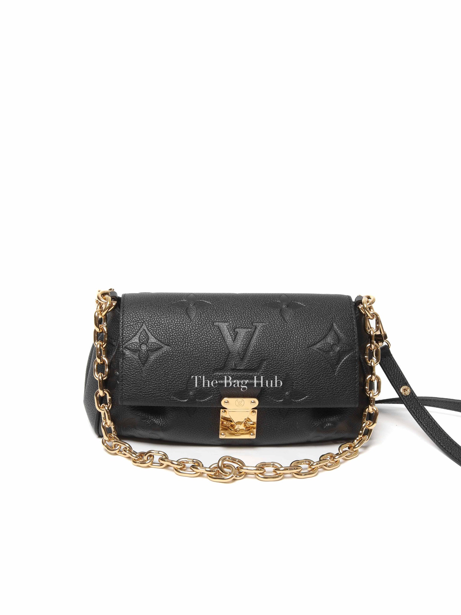 Louis Vuitton Black Empreinte Leather Giant Favorite Bag