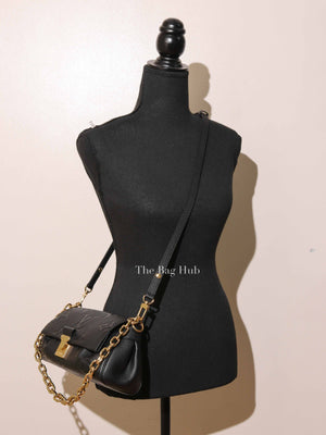 Louis Vuitton Black Empreinte Leather Giant Favorite Bag