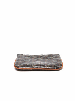 Goyard Black/Tan Senat Nano Key Pouch