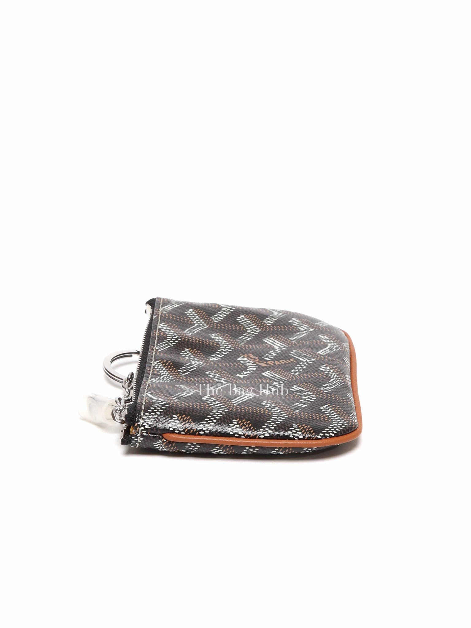 Goyard Black/Tan Senat Nano Key Pouch