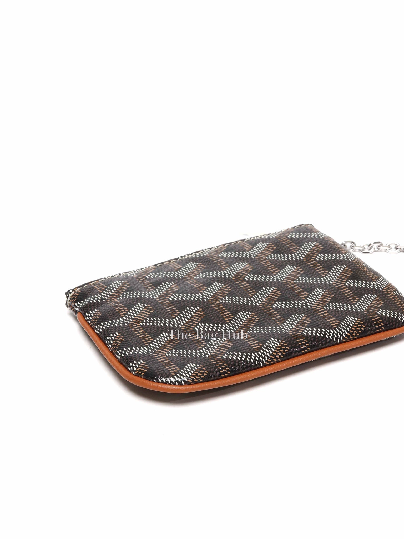 Goyard Black/Tan Senat Nano Key Pouch
