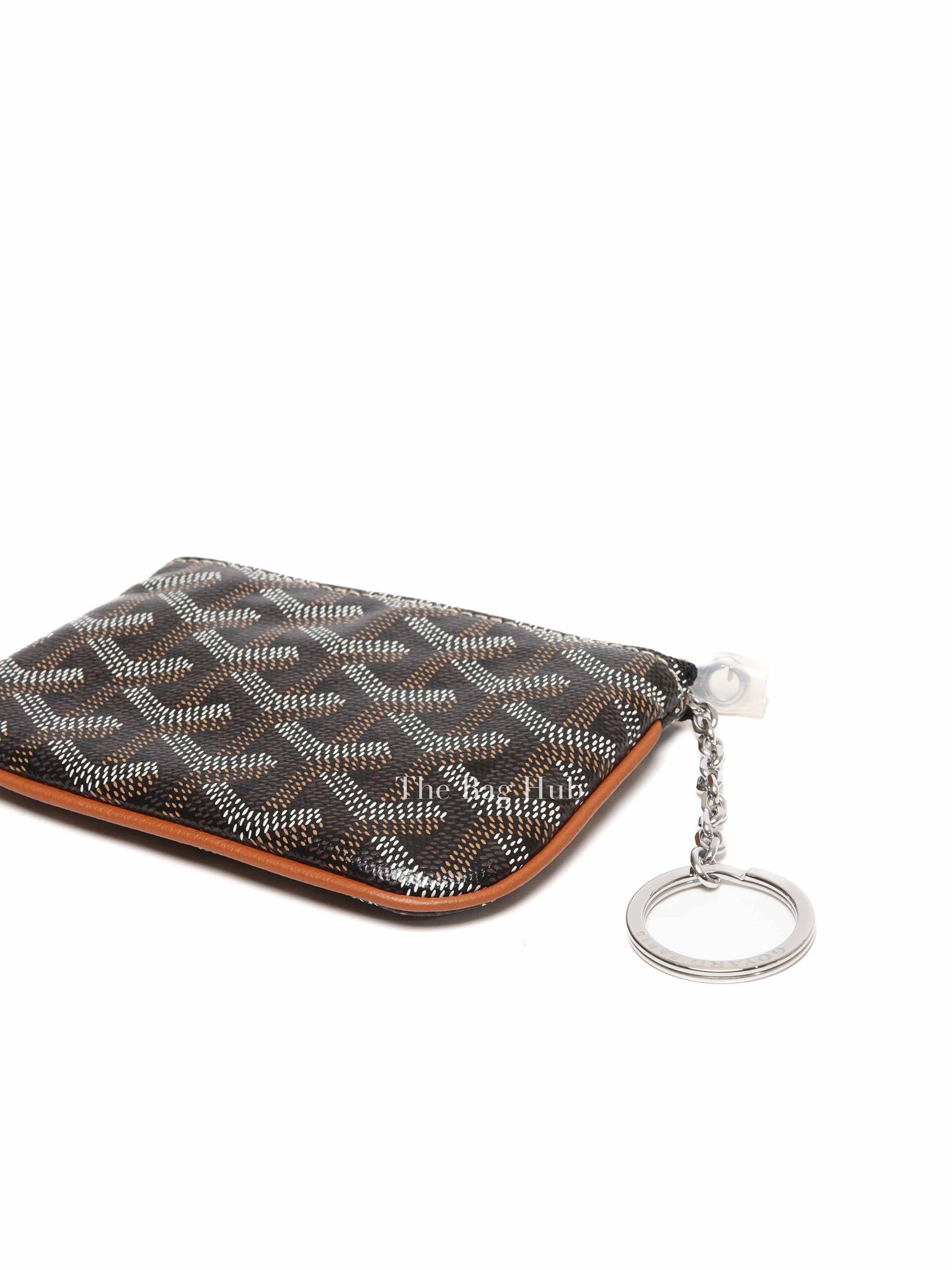Goyard Black/Tan Senat Nano Key Pouch