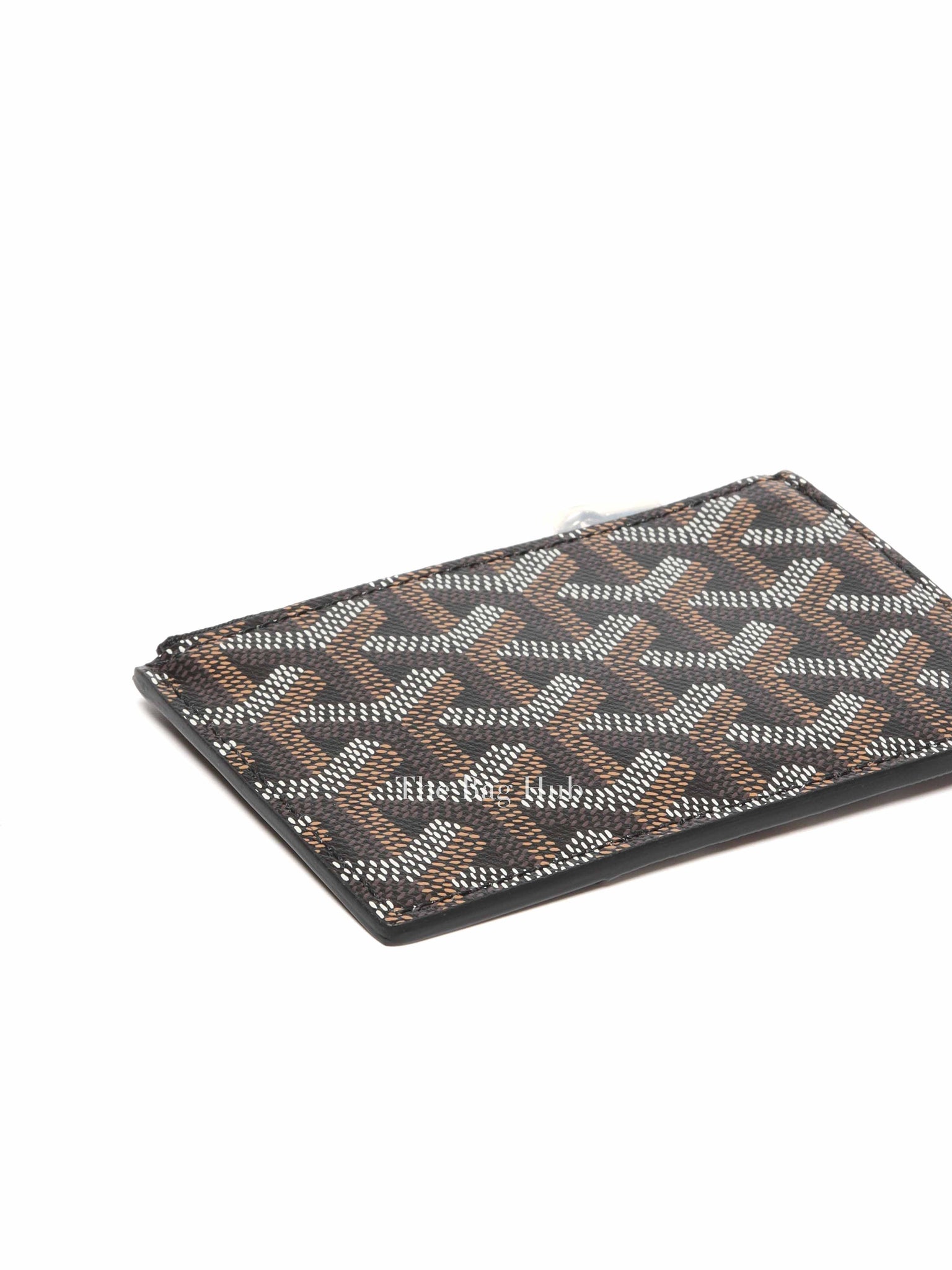 Goyard Black Bourbon Zipped Card Holder