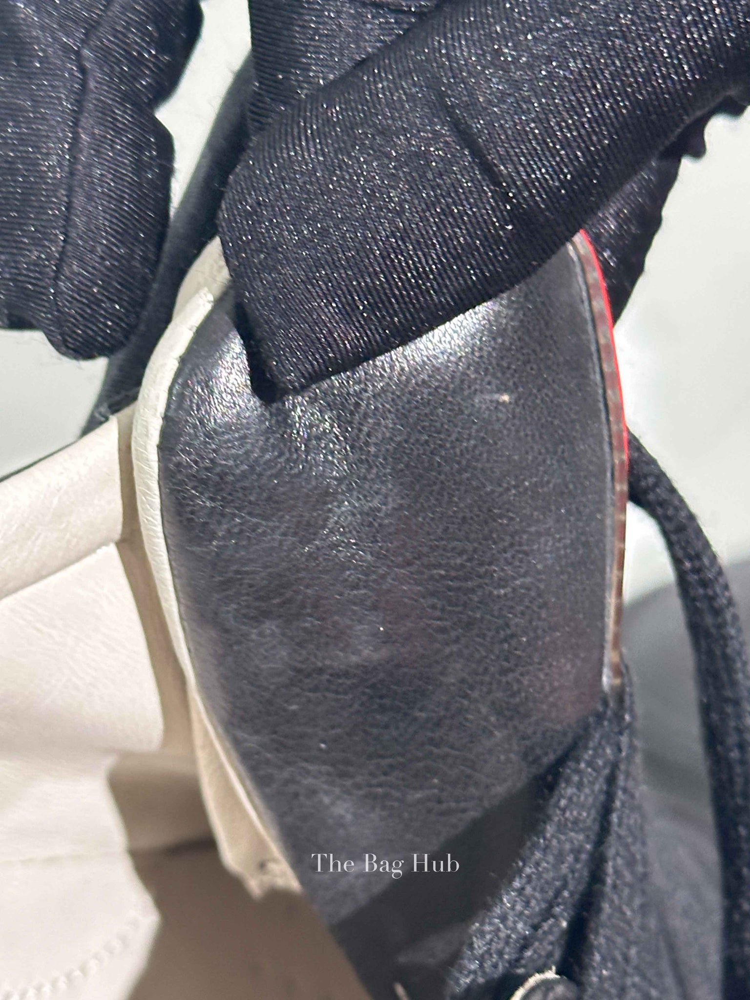 Prada Black Leather Low Top Sneakers Size 39.5