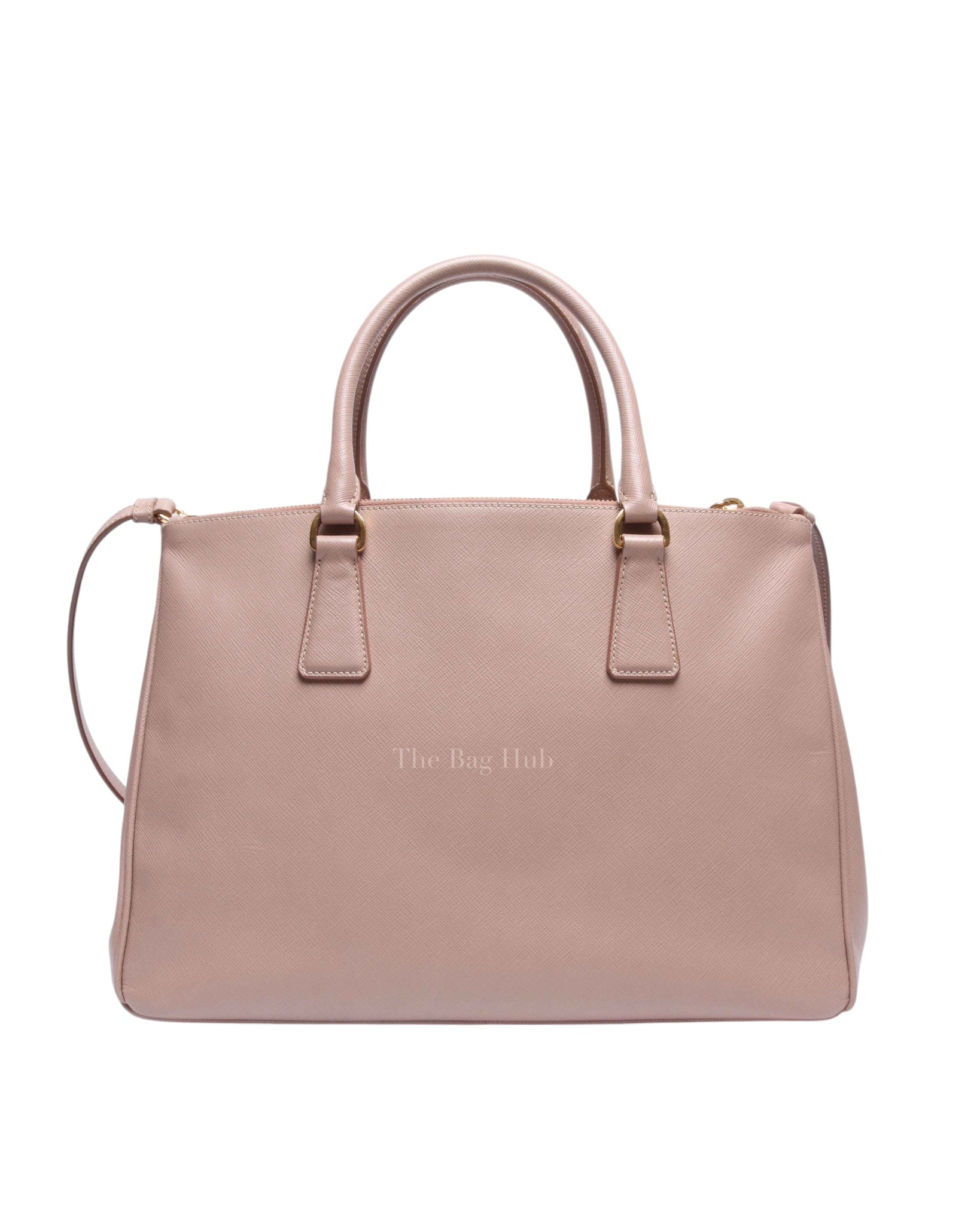 Prada Cammeo Saffiano Lux Double Zip Tote Bag BN2274 | Designer