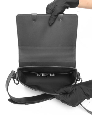 Louis Vuitton Black Taurillon Monogram Trunk Men's Messenger Bag