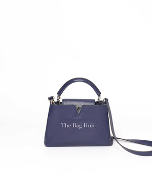 Louis Vuitton Midnight Blue Leather Capucines BB Bag