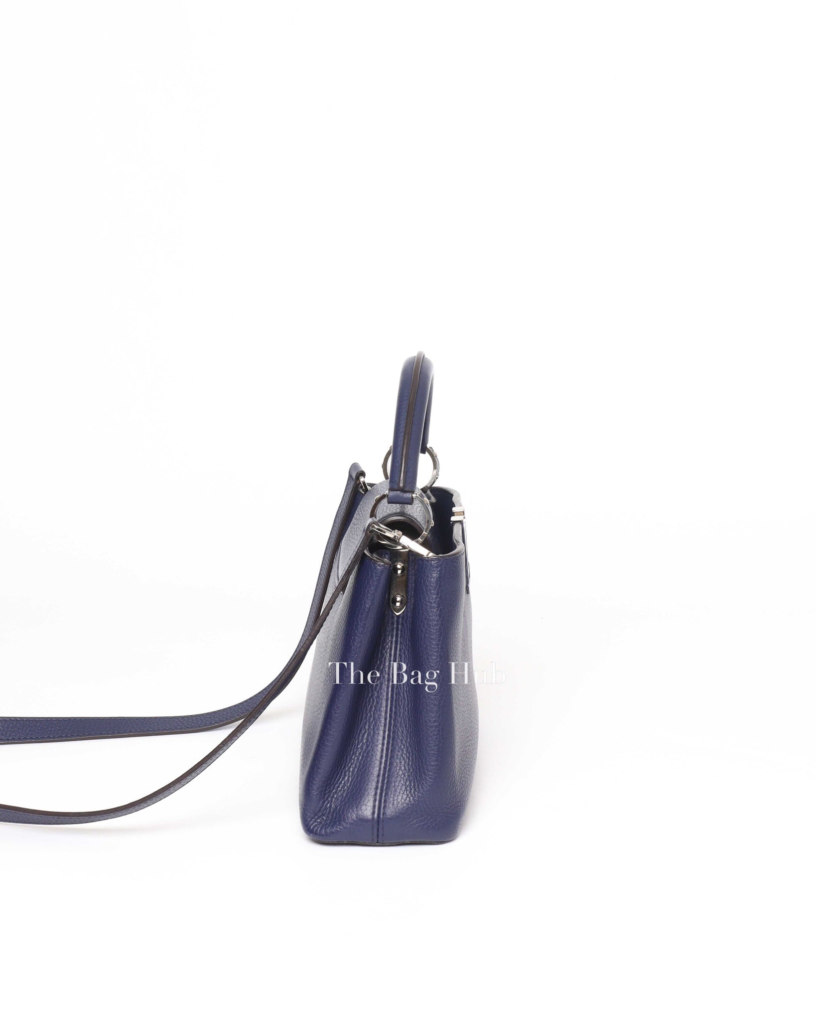 Louis Vuitton Midnight Blue Leather Capucines BB Bag