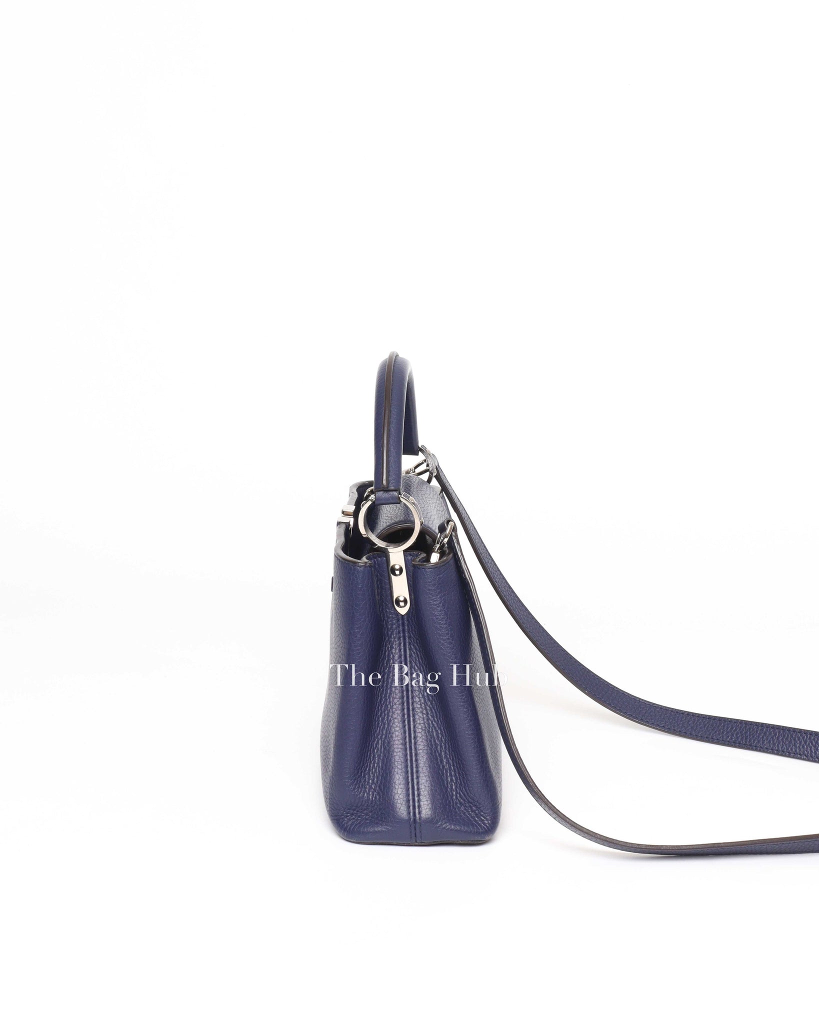 Louis Vuitton Midnight Blue Leather Capucines BB Bag