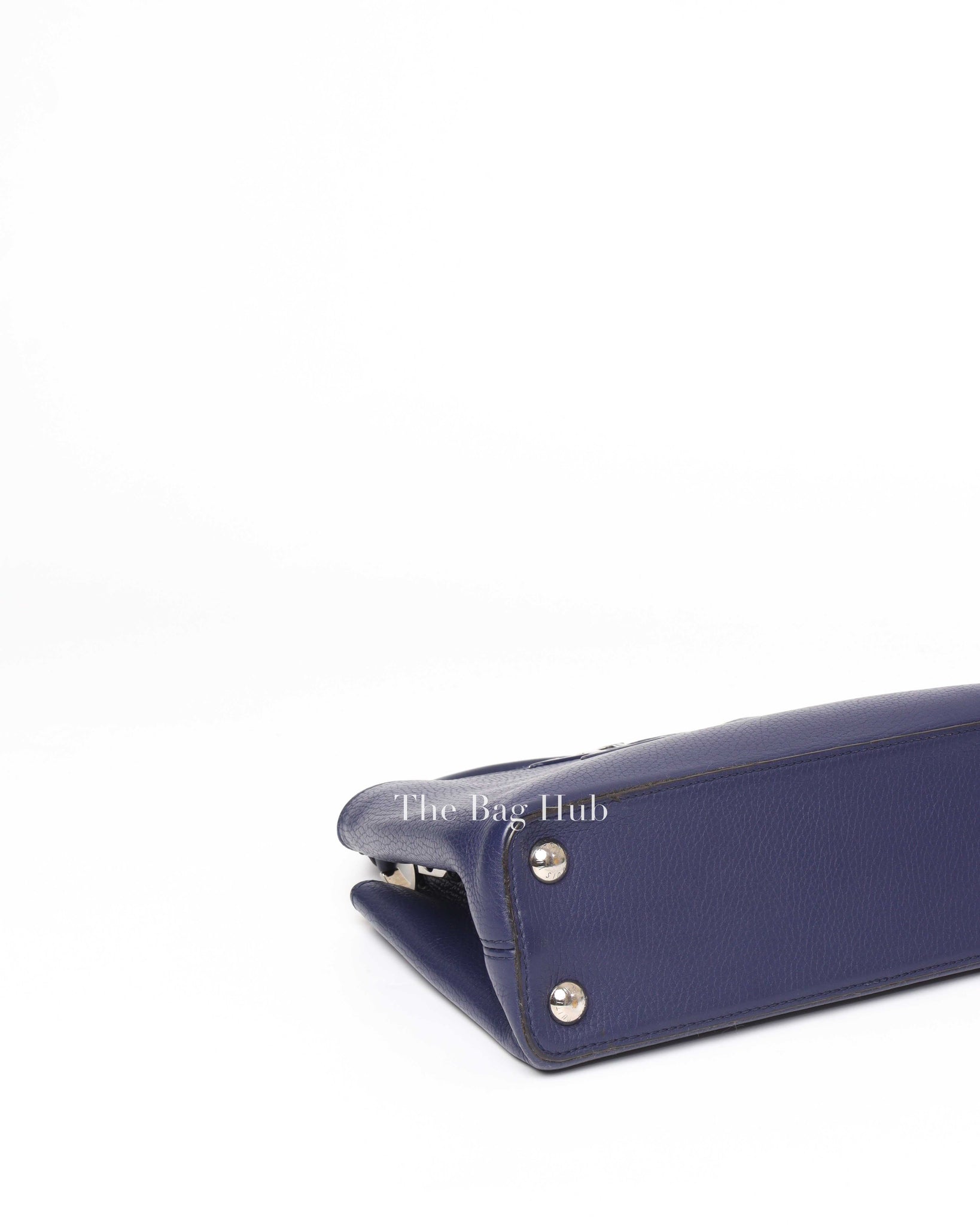 Louis Vuitton Midnight Blue Leather Capucines BB Bag