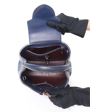 Louis Vuitton Midnight Blue Leather Capucines BB Bag
