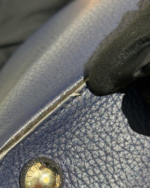 Louis Vuitton Midnight Blue Leather Capucines BB Bag