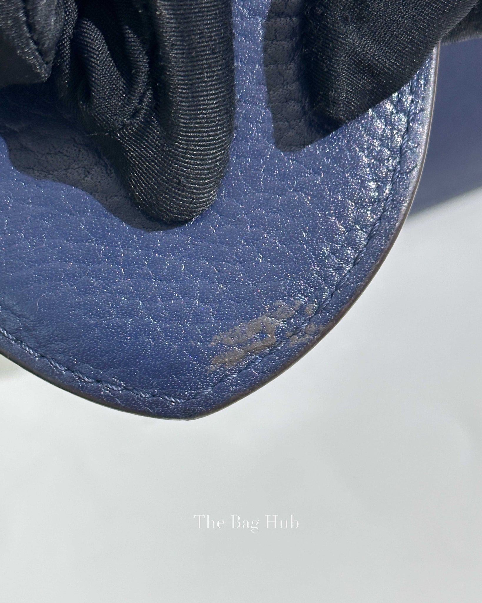 Louis Vuitton Midnight Blue Leather Capucines BB Bag