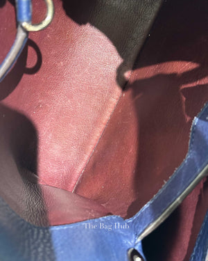 Louis Vuitton Midnight Blue Leather Capucines BB Bag