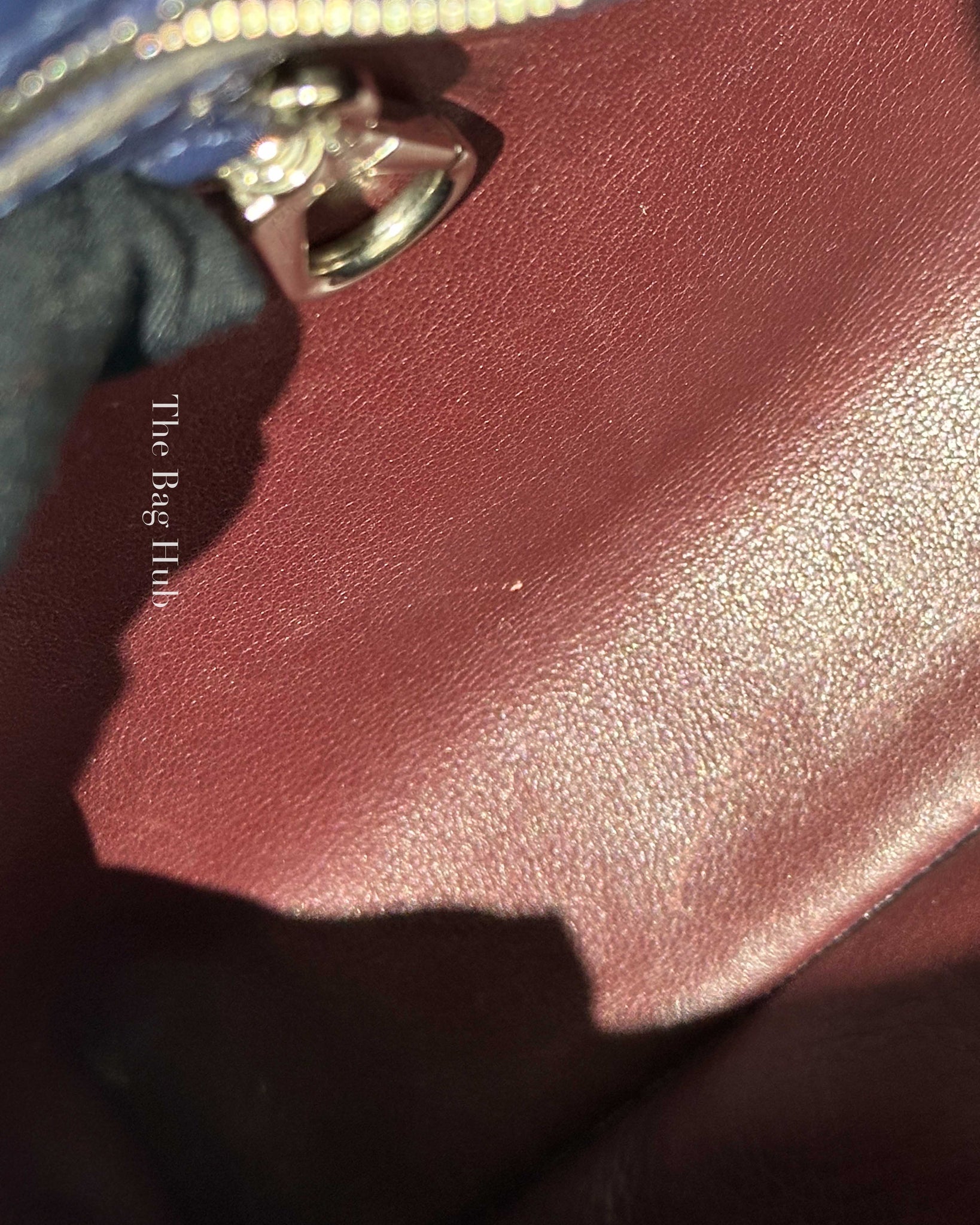 Louis Vuitton Midnight Blue Leather Capucines BB Bag
