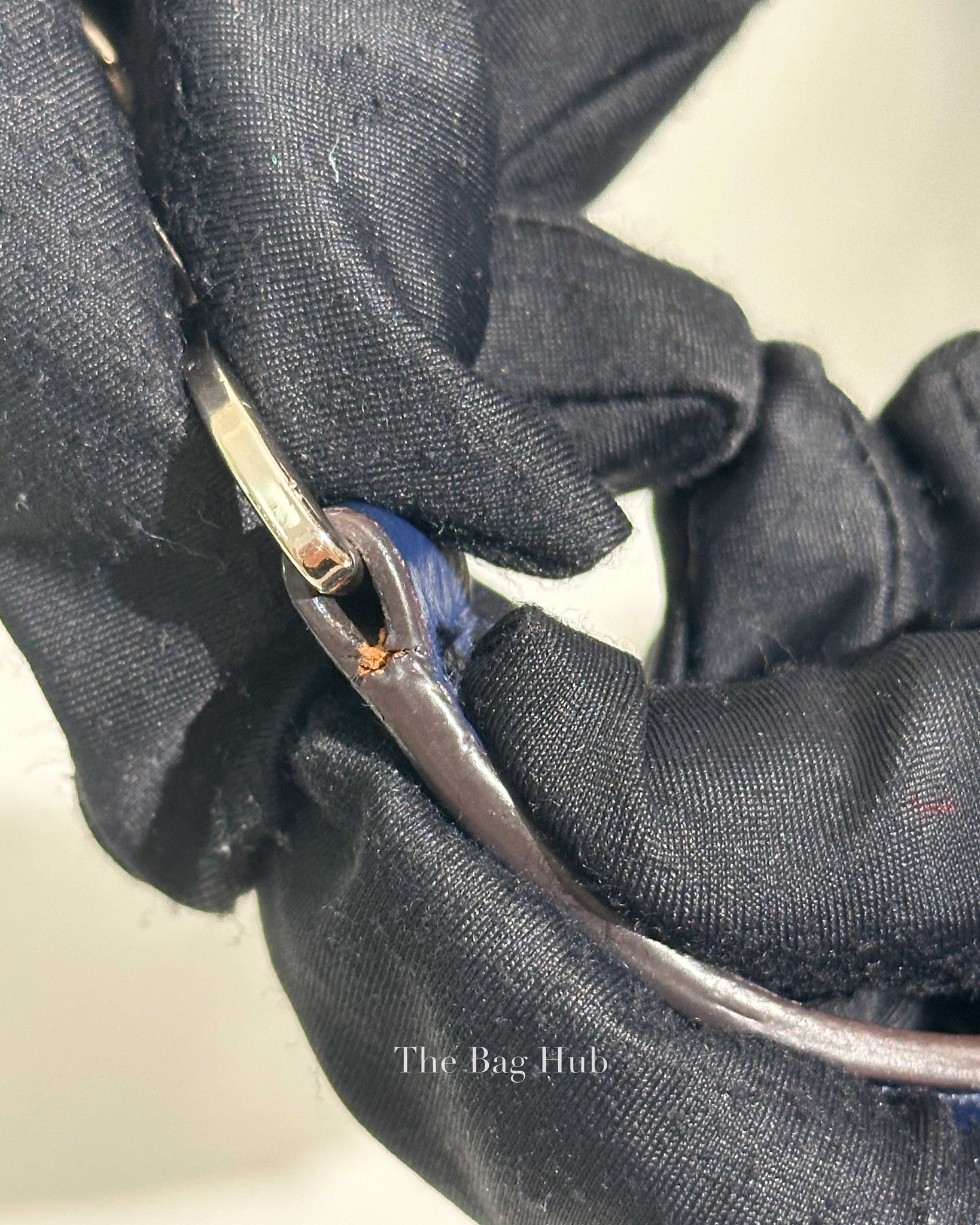 Louis Vuitton Midnight Blue Leather Capucines BB Bag