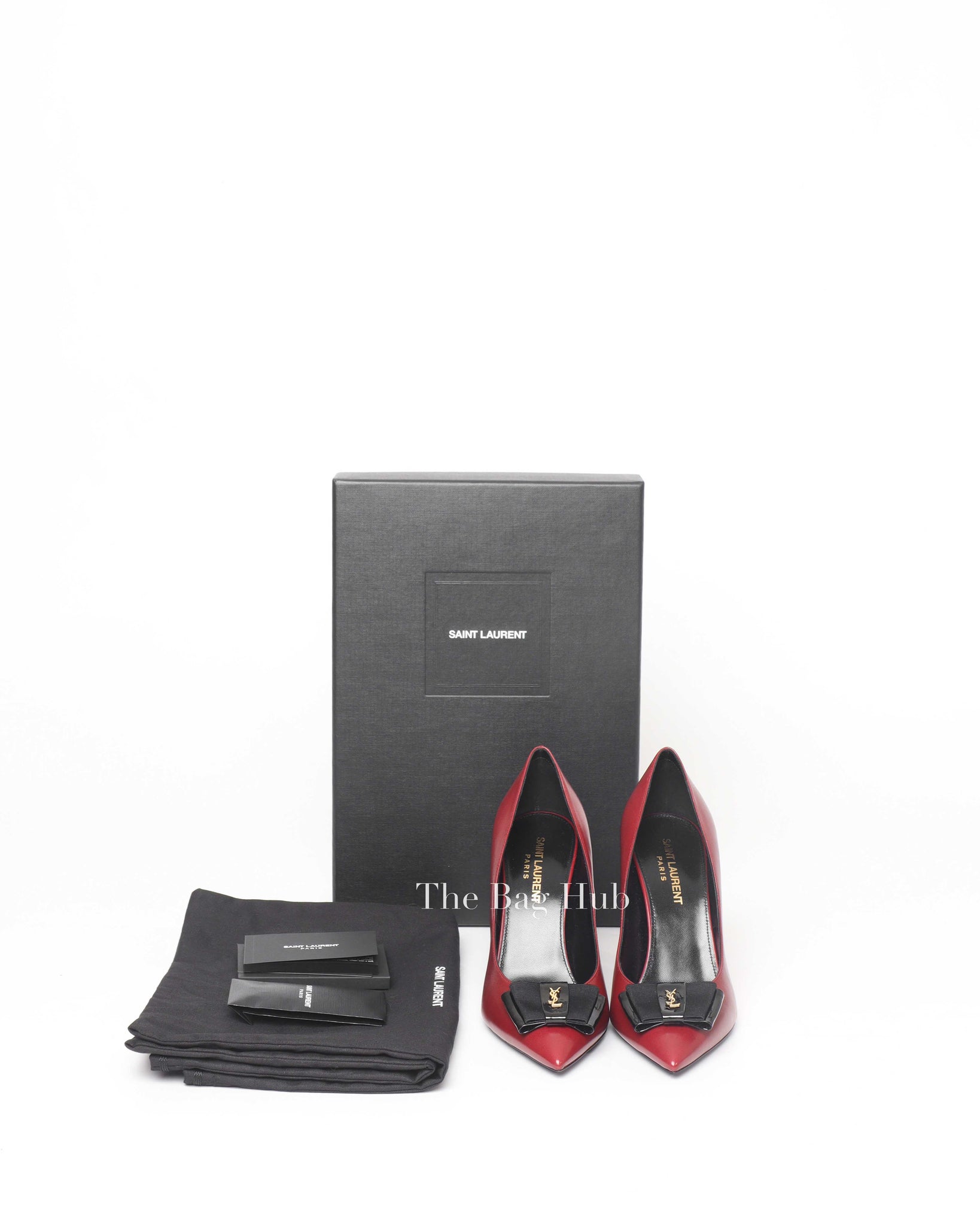 Saint Laurent Red/Nero Opium Pumps Size 36