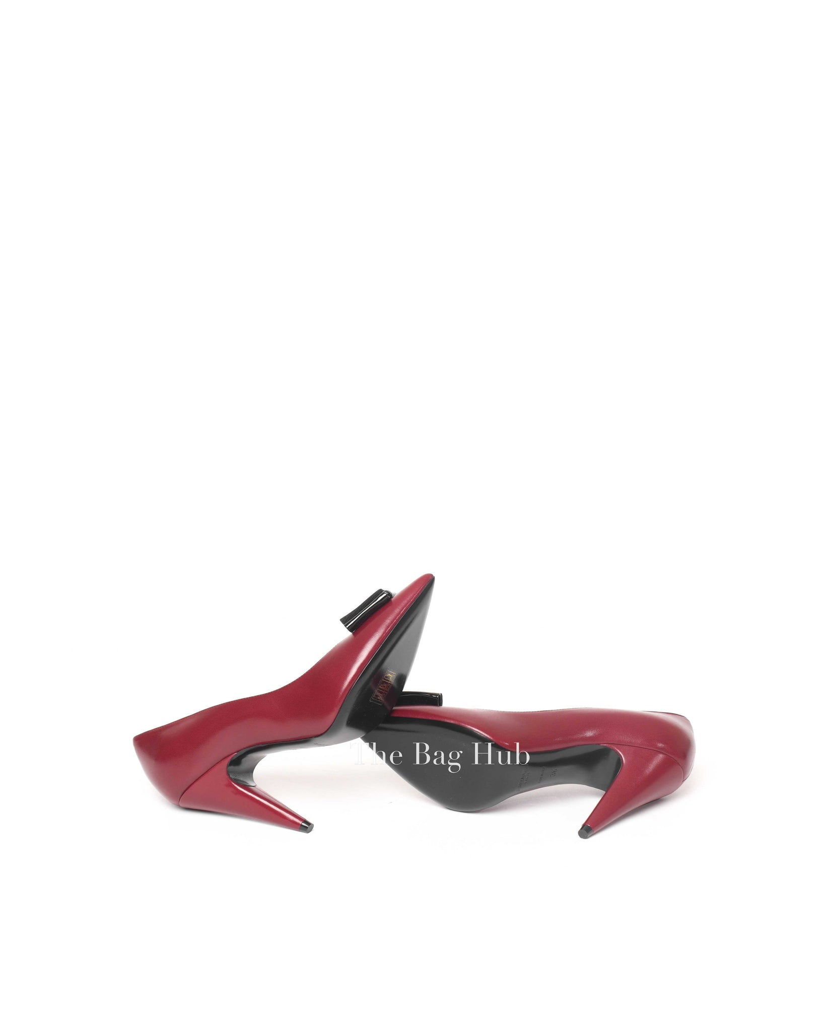 Saint Laurent Red/Nero Opium Pumps Size 36