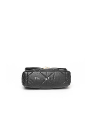 Chanel Black Lambskin C19 Flap Bag