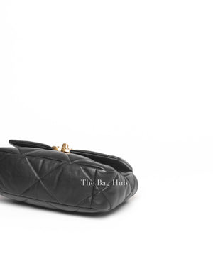 Chanel Black Lambskin C19 Flap Bag