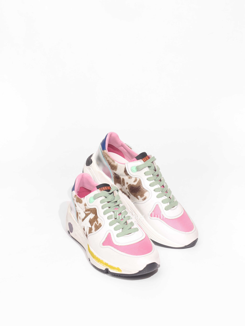 Golden Goose Multi Color Running Sole Size 40