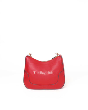 Prada Rosso Vitello Daino Crossbody Bag 1BC052