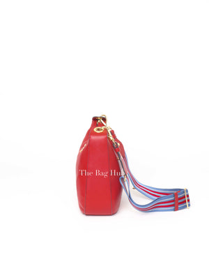 Prada Rosso Vitello Daino Crossbody Bag 1BC052