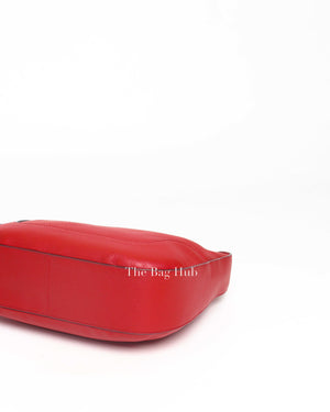Prada Rosso Vitello Daino Crossbody Bag 1BC052