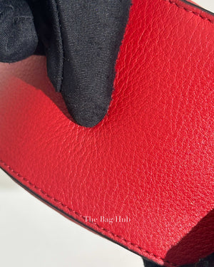 Prada Rosso Vitello Daino Crossbody Bag 1BC052