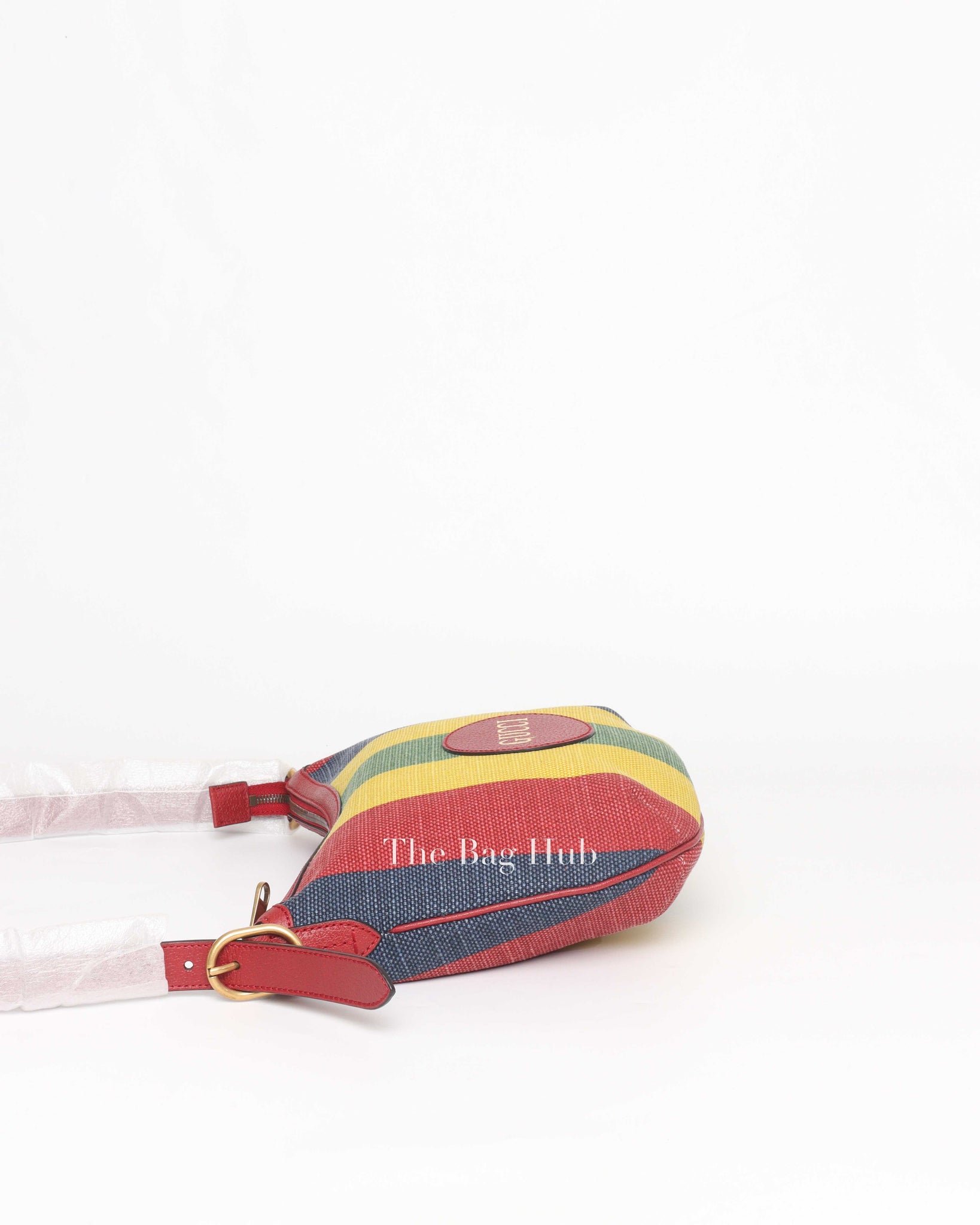 Gucci Canvas Baiadera Stripe Shoulder Bag