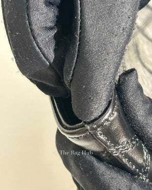 Saint Laurent Black Leather East West Shopping Tote Bag