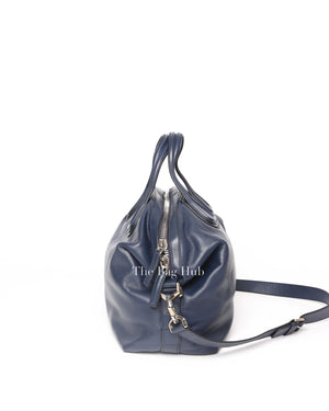Givenchy Deep Blue Leather Nightingale Medium Bag