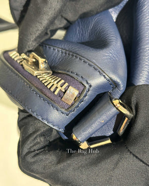Givenchy Deep Blue Leather Nightingale Medium Bag