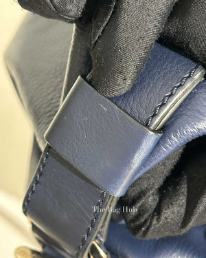 Givenchy Deep Blue Leather Nightingale Medium Bag