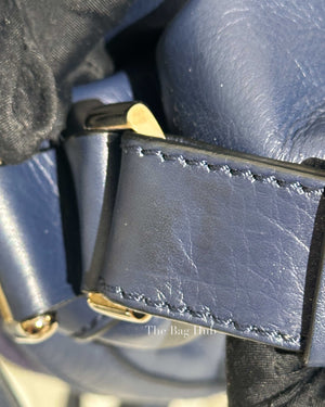 Givenchy Deep Blue Leather Nightingale Medium Bag