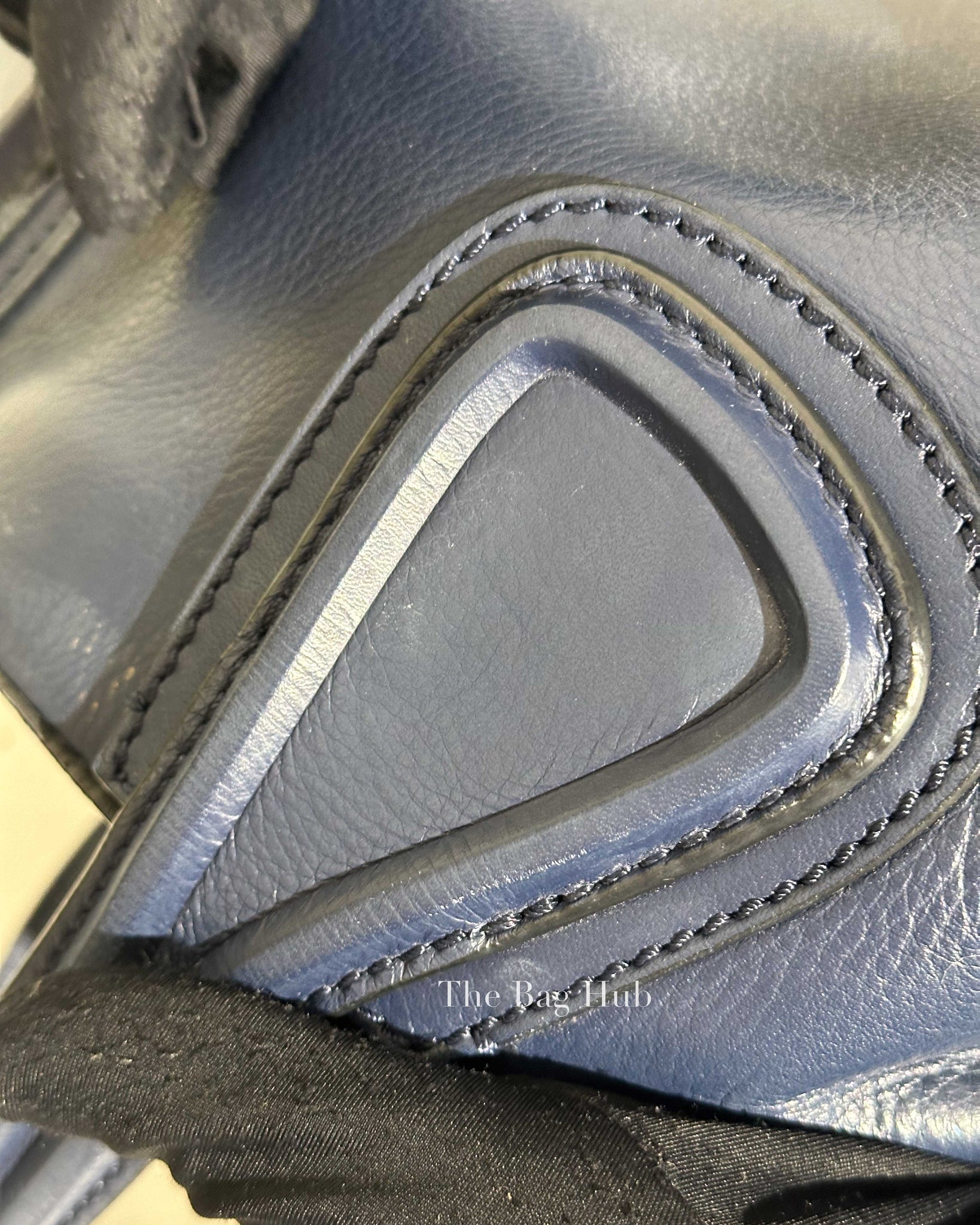 Givenchy Deep Blue Leather Nightingale Medium Bag