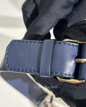 Givenchy Deep Blue Leather Nightingale Medium Bag