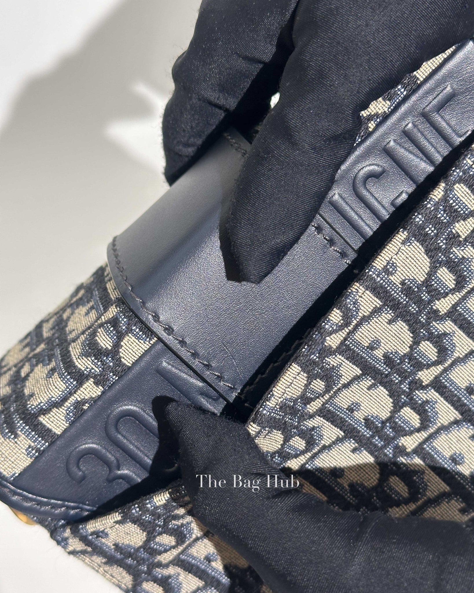 Dior Blue Oblique Jacquard 30 Montaigne Box Bag