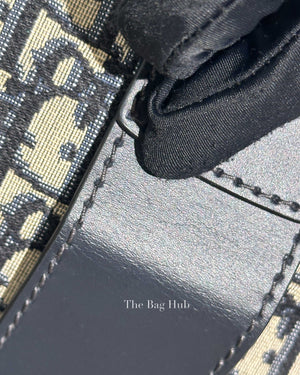 Dior Blue Oblique Jacquard 30 Montaigne Box Bag