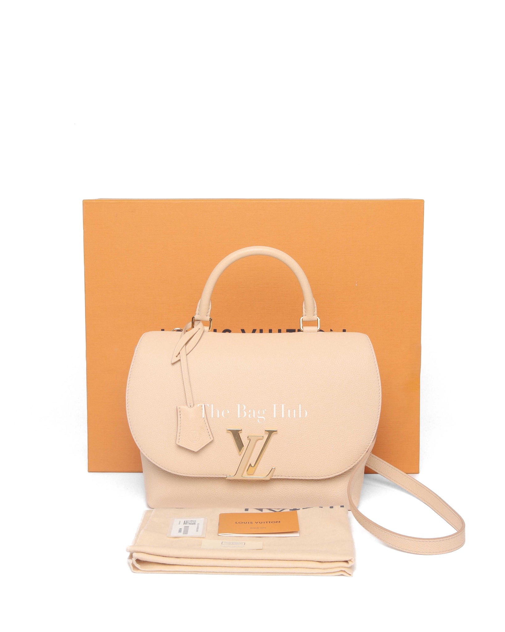 Louis Vuitton Mocaccino Leather Volta NV Bag