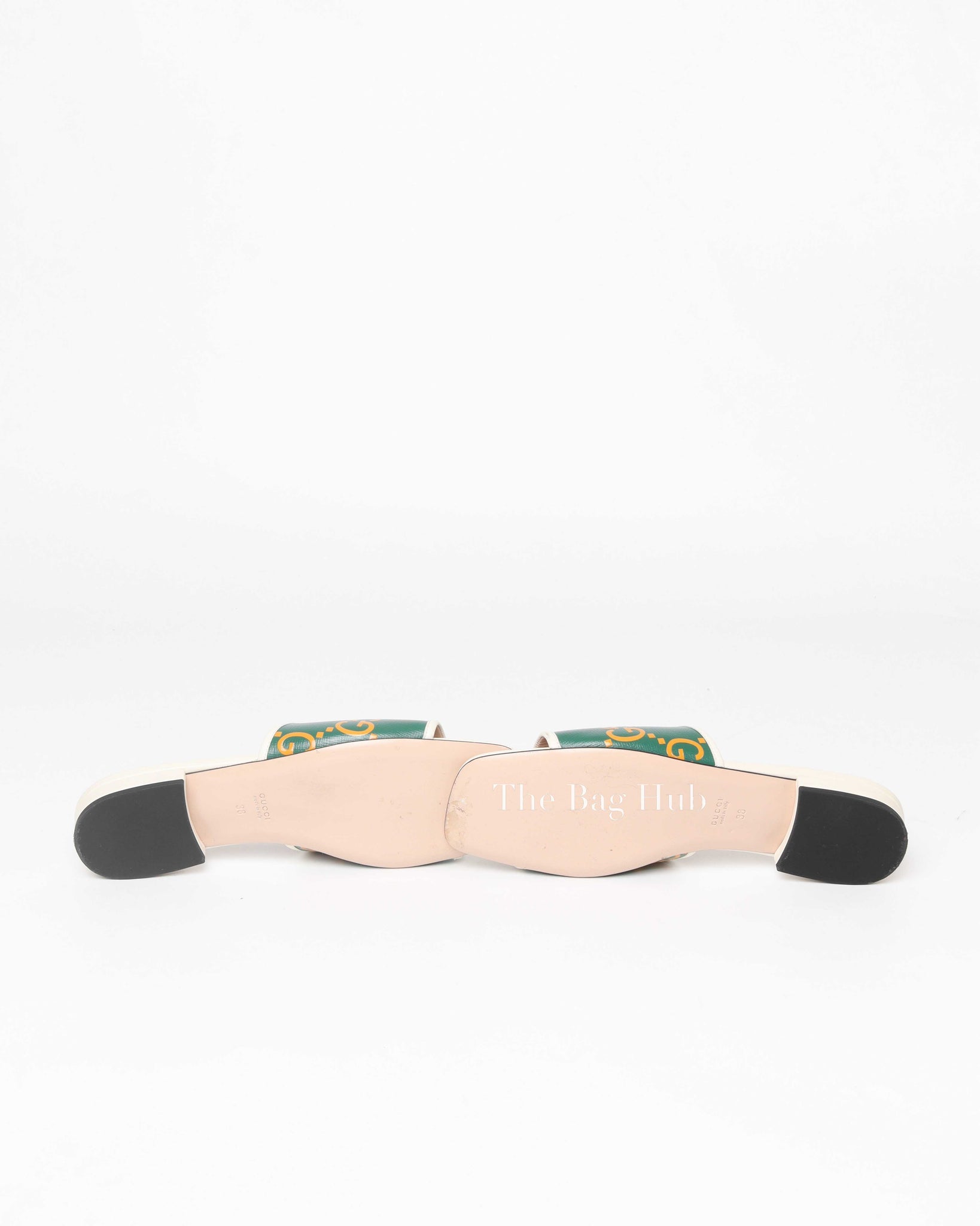 Gucci Green Jolie Sandals Size 38