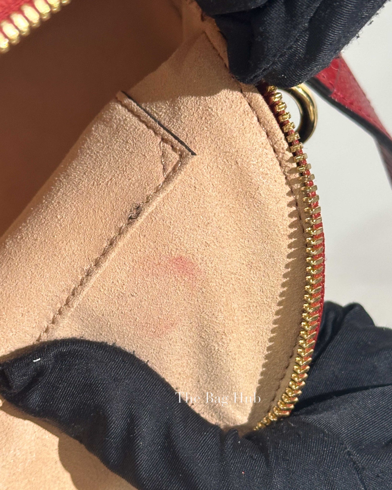 Gucci Blue Suede/Leather Web GG Ophidia Small Shoulder Bag