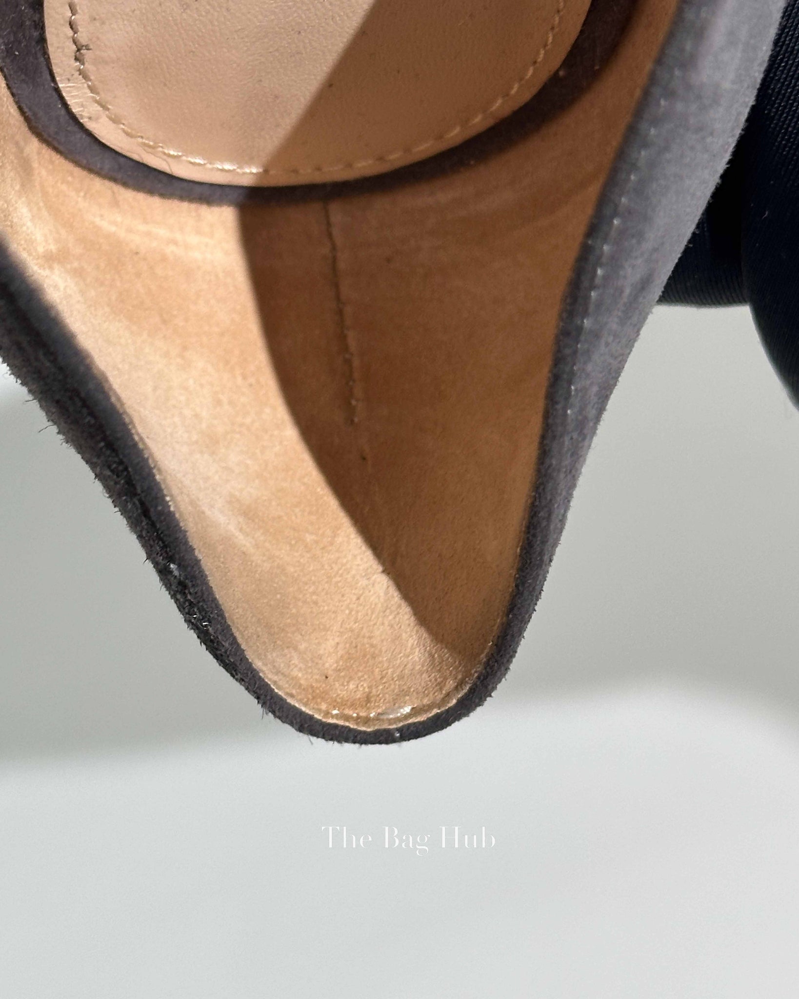 Prada Grey Suede Pointed Toe Pumps Size 36.5